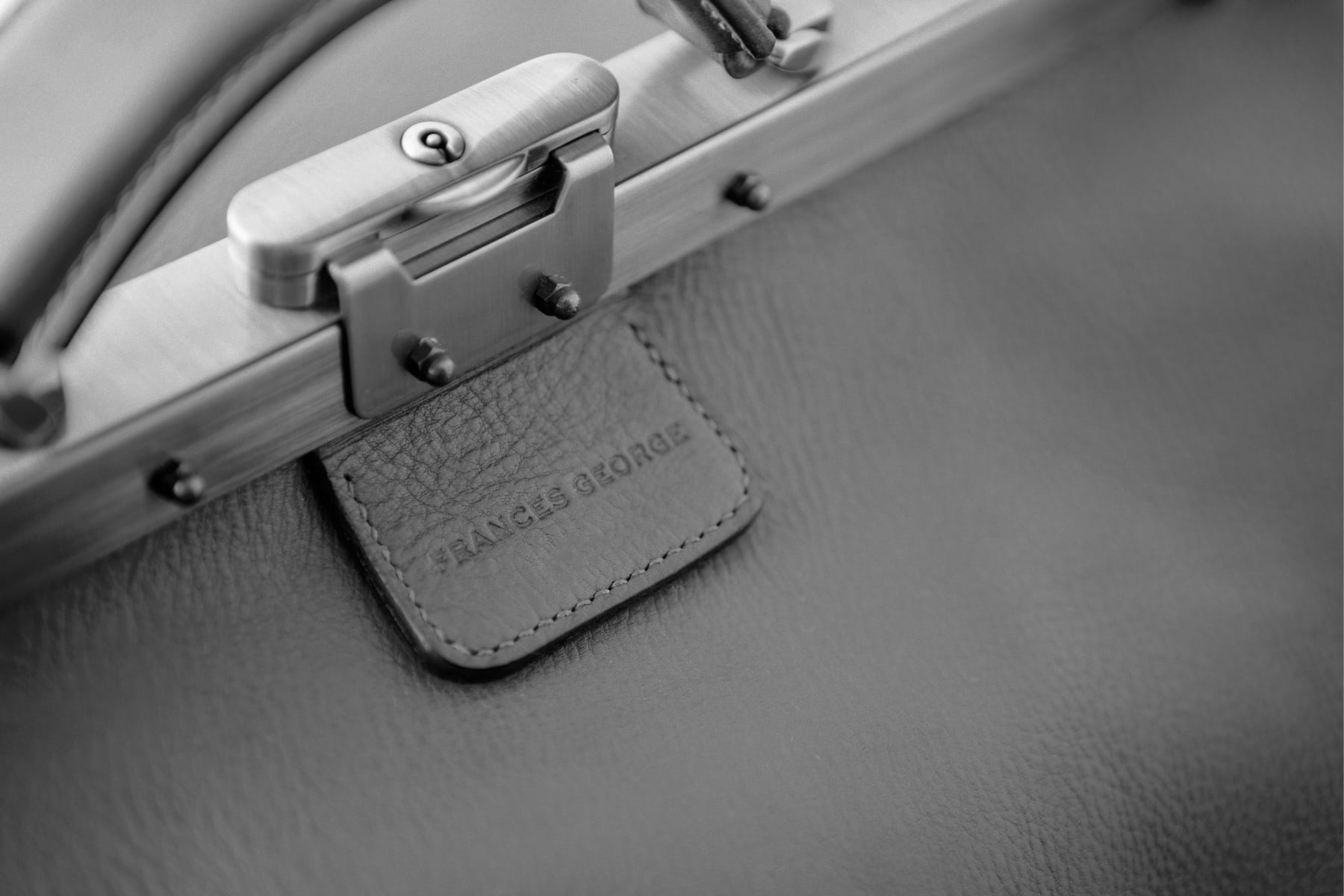 Artisan-made leather handbag by Frances George in New Zealand
